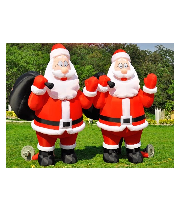 Inflable con Giftbag Boyi Santa Santa Navidad inflables