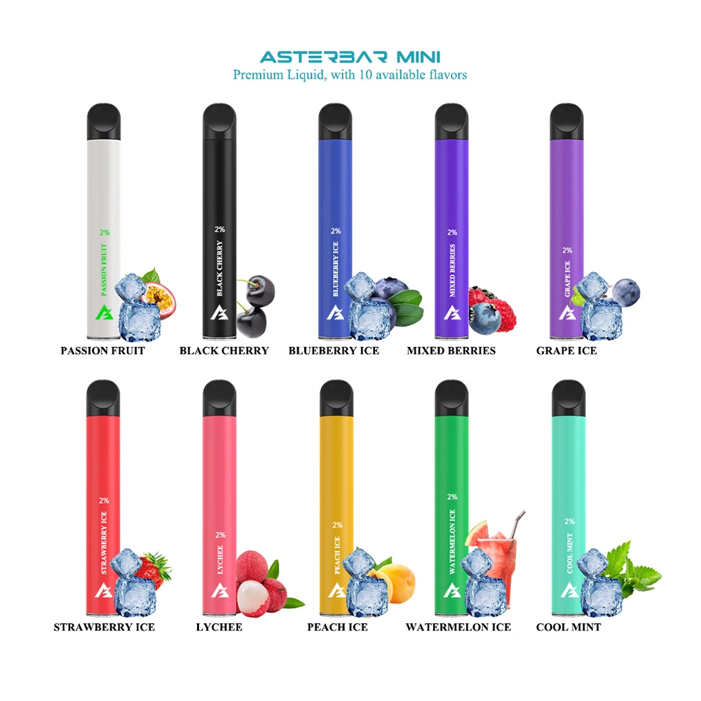 Vape Pen Factroy Großhandel/Lieferant Asterbar Nano 600 Puffs Preis Einweg Vape Pen OEM &amp; ODM Einweg Vape Pen