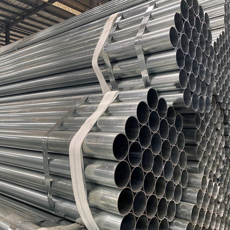 Wholesale/Supplier Hot DIP Gi Seamless Galvanized Round Steel Pipe ASTM A106 Sch 40 ERW Gi Iron Tube