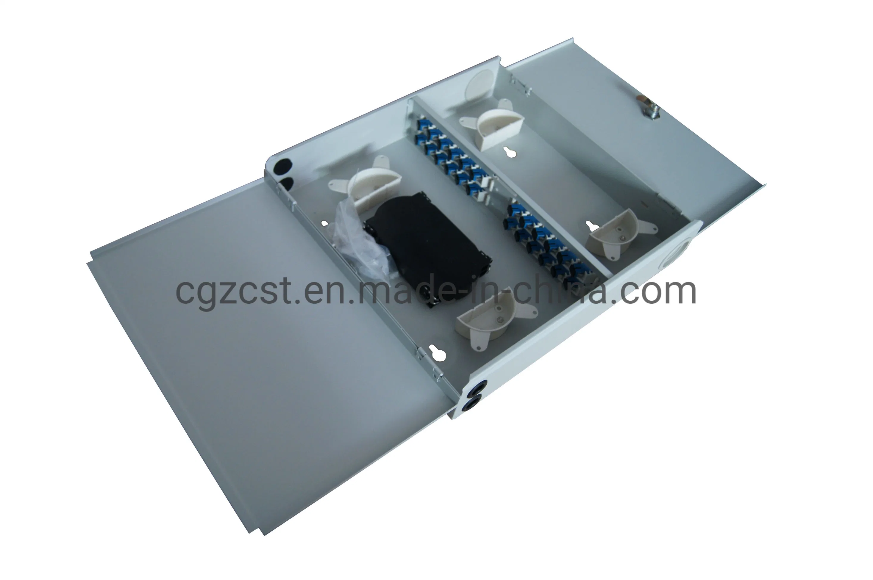 Indoor Wall Mounted Fiber Optic Distribution Box ODF