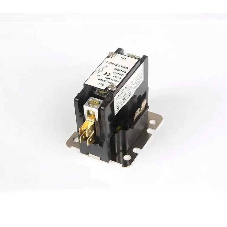 Air Conditioning Contactor 2 Poles 25 AMPS Copper Silver Contacts Customization Contactors