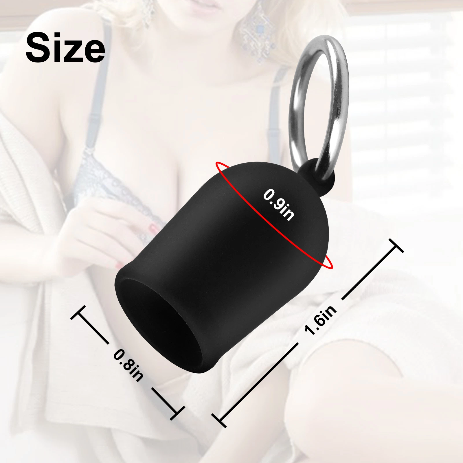 Nipple Boosters Silicone Nipple Suckers Adult Sm Sex Toys for Sensitivity Enhancement By17-182