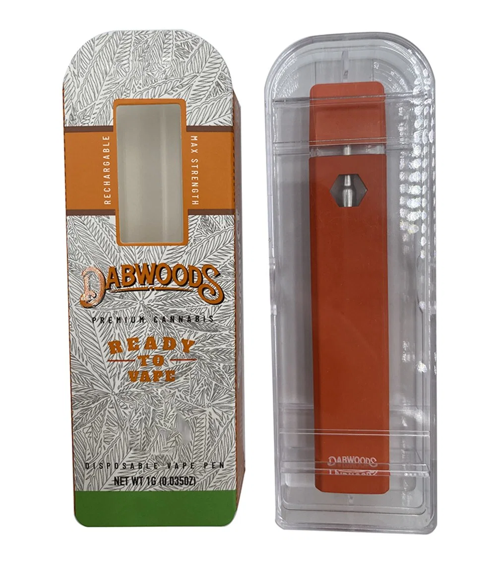 Usa Dabwoods vacíos DAB Woods Diposable VAPE Pen Pod DAB 1ml 1,0ml 1 Gram Ceramic Coil CB. D th. C Delt. A 8 D8 D9 D10 Pen con recargable