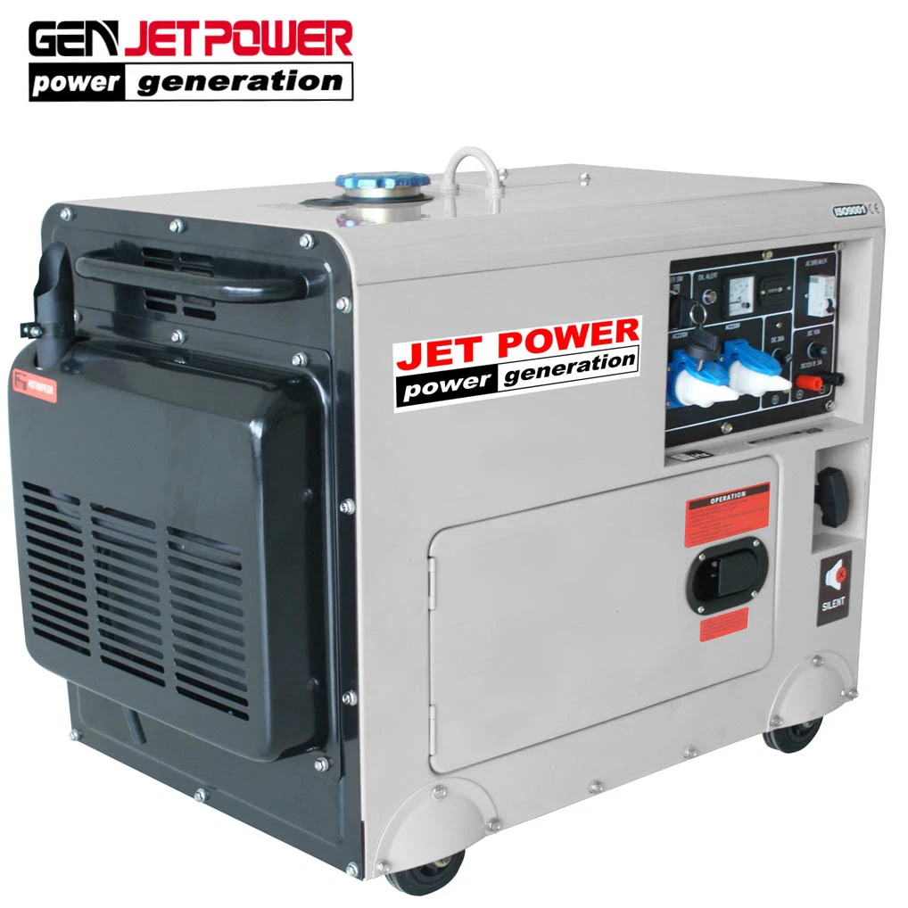 5.5kw 6kVA Open or Silent Frame Portable Diesel Generator