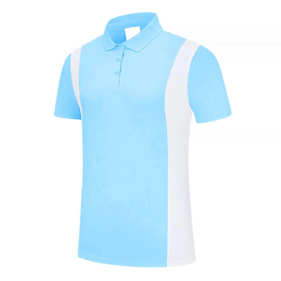 Mens Work Short Long Sleeve Polo Shirt Wholesale Custom Sports Wear
