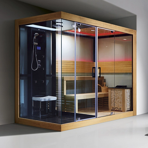 Monalisa M-6032 le luxe de 2 à 5 personne douche de vapeur Sauna Combo