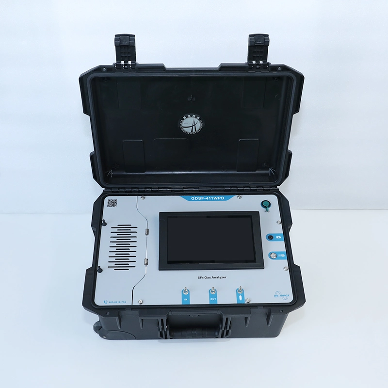 HVHIPOT GDSF-411WPD SF6 Gas Purity and Water Content Detector