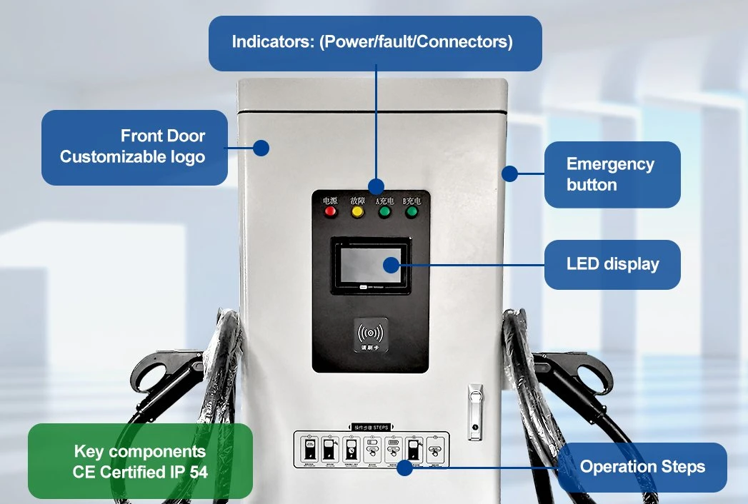 Carregador para automóvel elétrico de 240 kW CCS de 320 kW, carregador para automóvel elétrico de 8 V, pp