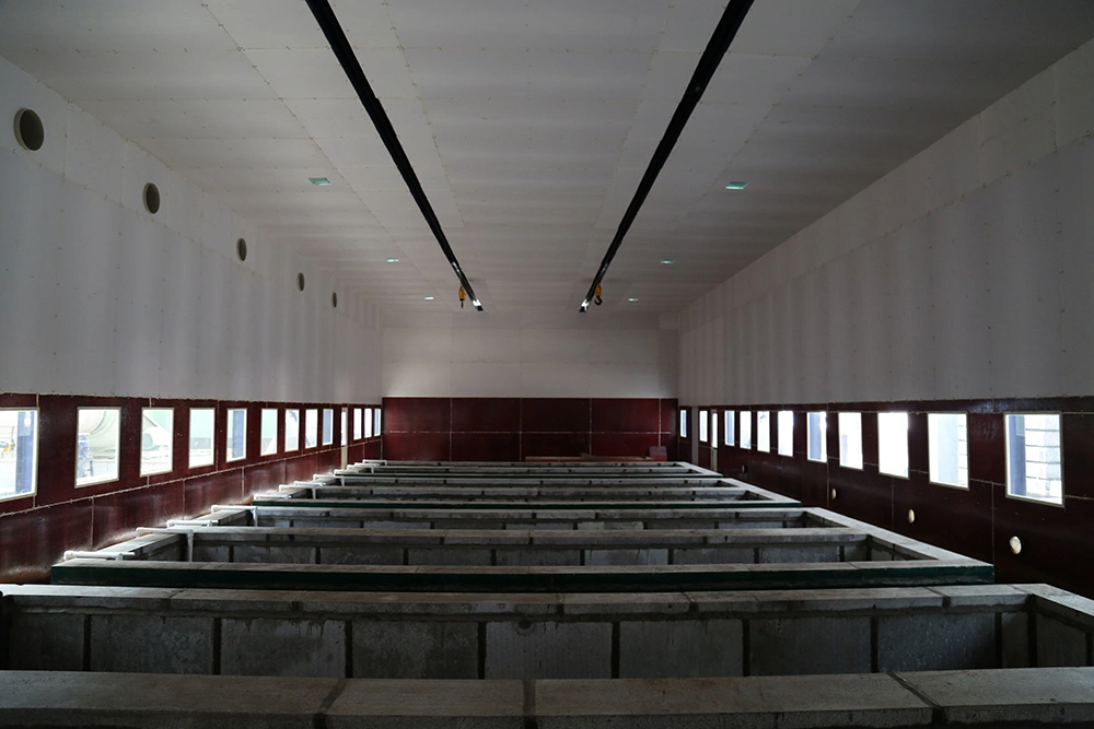 Sala de caja de recogida de ácido de galvanización DIP en caliente