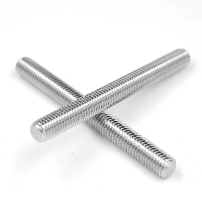 Fully M8 Stainless Steel DIN975 DIN976 SS316 SS304 Threaded Rod