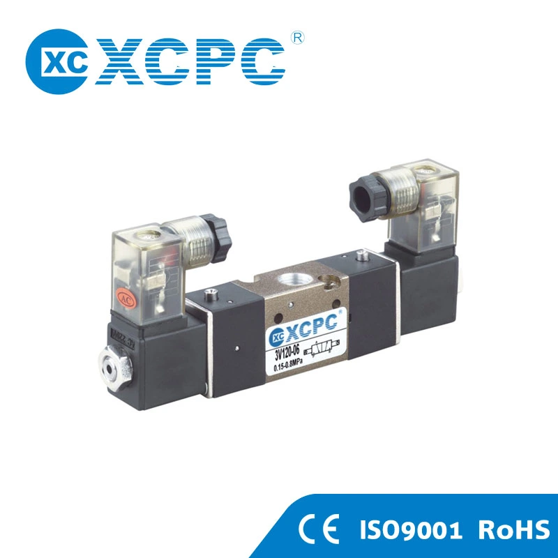 3V Series Silver Body Solenoid Valve