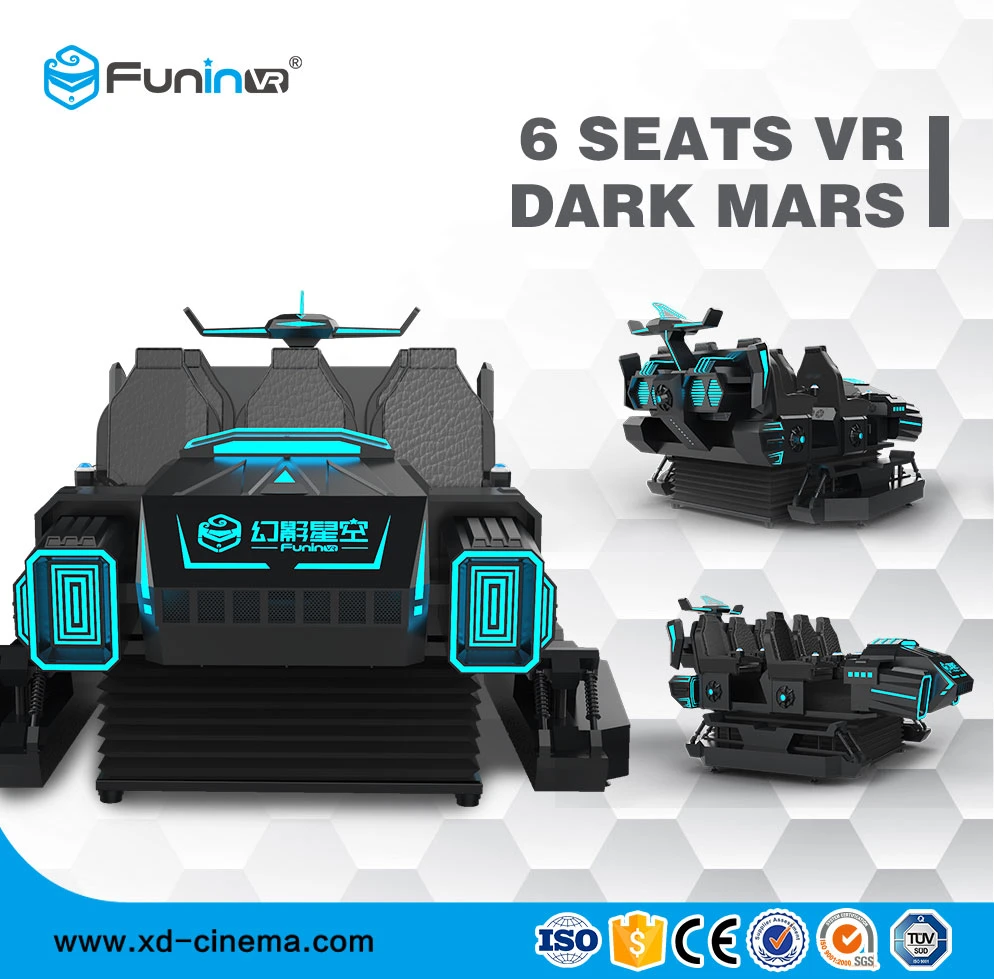 Hot 6 Seats Virtual Realiti 9d Egg Vr 9d Cinema Motion Chair 360 Degree 9DVR for Shipping Mall