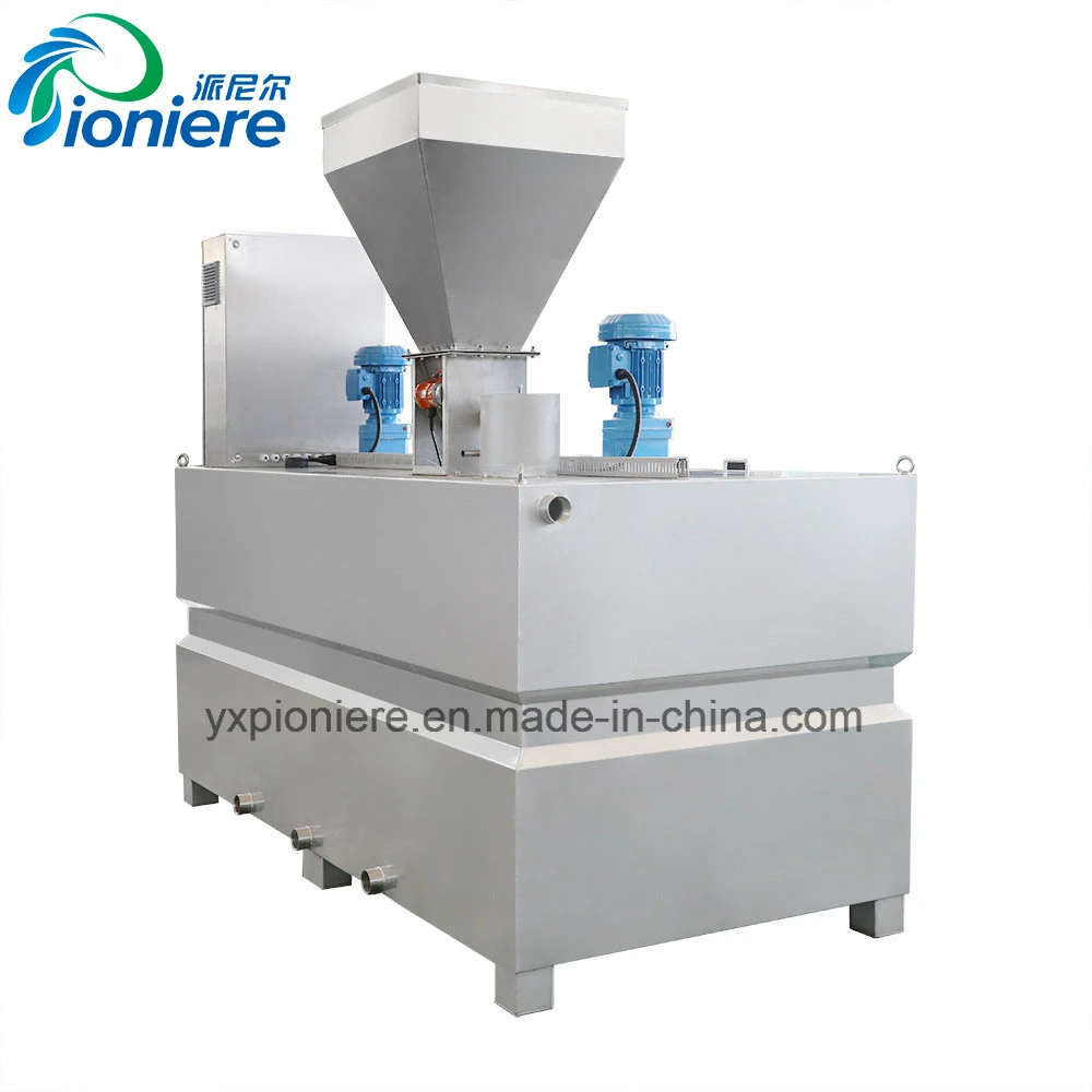 Sewage Waste Water Wastewater Treatment Chemical Automatic Powder Polymer Preparation Device Equipment Dosing Unit Dosing System Dosing Machine