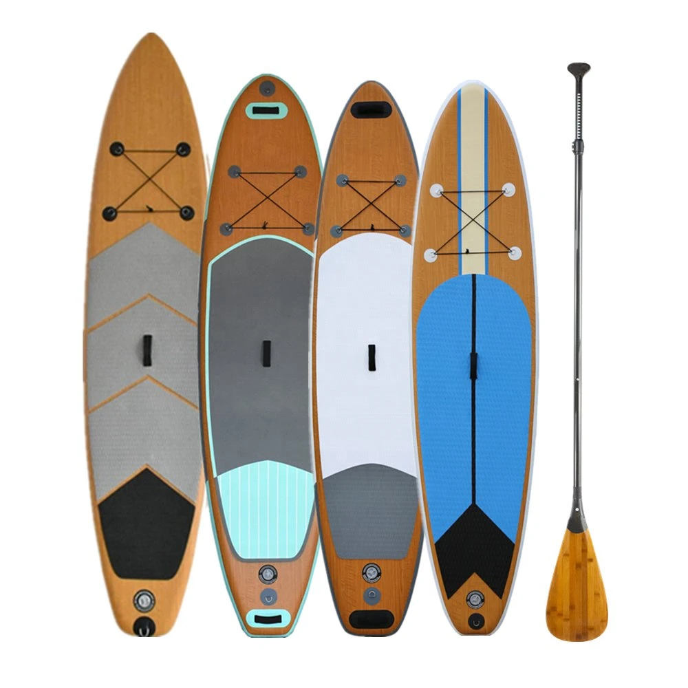 China Hersteller Großhandel/Lieferant 320cm All Round Custom OEM Double Layer Aufblasbare Aufstellplatte Aufklappplatte mit Drop-Heftung Board-Sup-Board