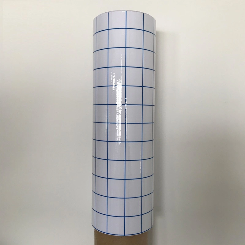 Wholesale/Supplier Weak Glue Tape Applicator Clear Coat Transfer Tape with Grid for Cutting Vinyl