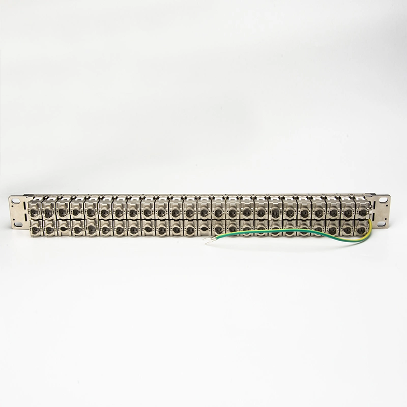 HD de 48 puertos de 1U FTP STP Cat5e de CAT6 CAT6Un patch panel cargado completo