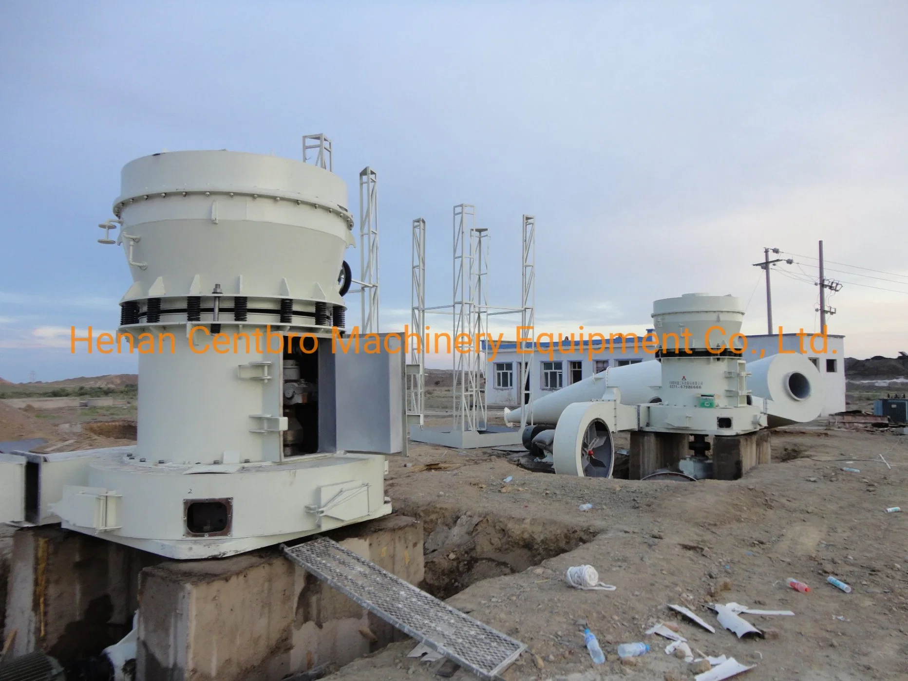 Energy Saving 5 Rollers Grinding Mill for Bentonite/Silver/Copper//Andesite Stone/Aggregate/Glass From China Manufacturer