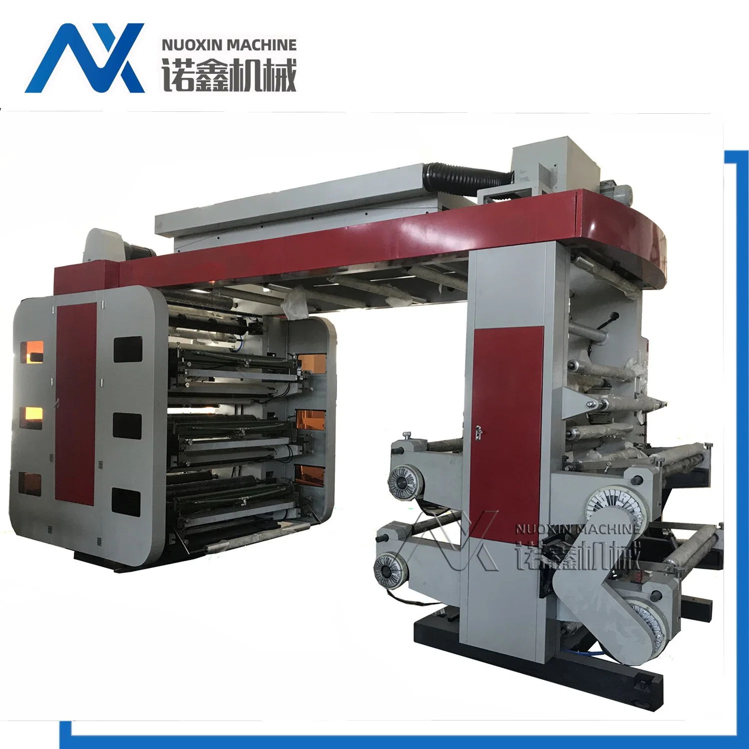 Helical Gear Drive 6 Color Flexo Printing Machinery with Needble Bearing (NX Series)