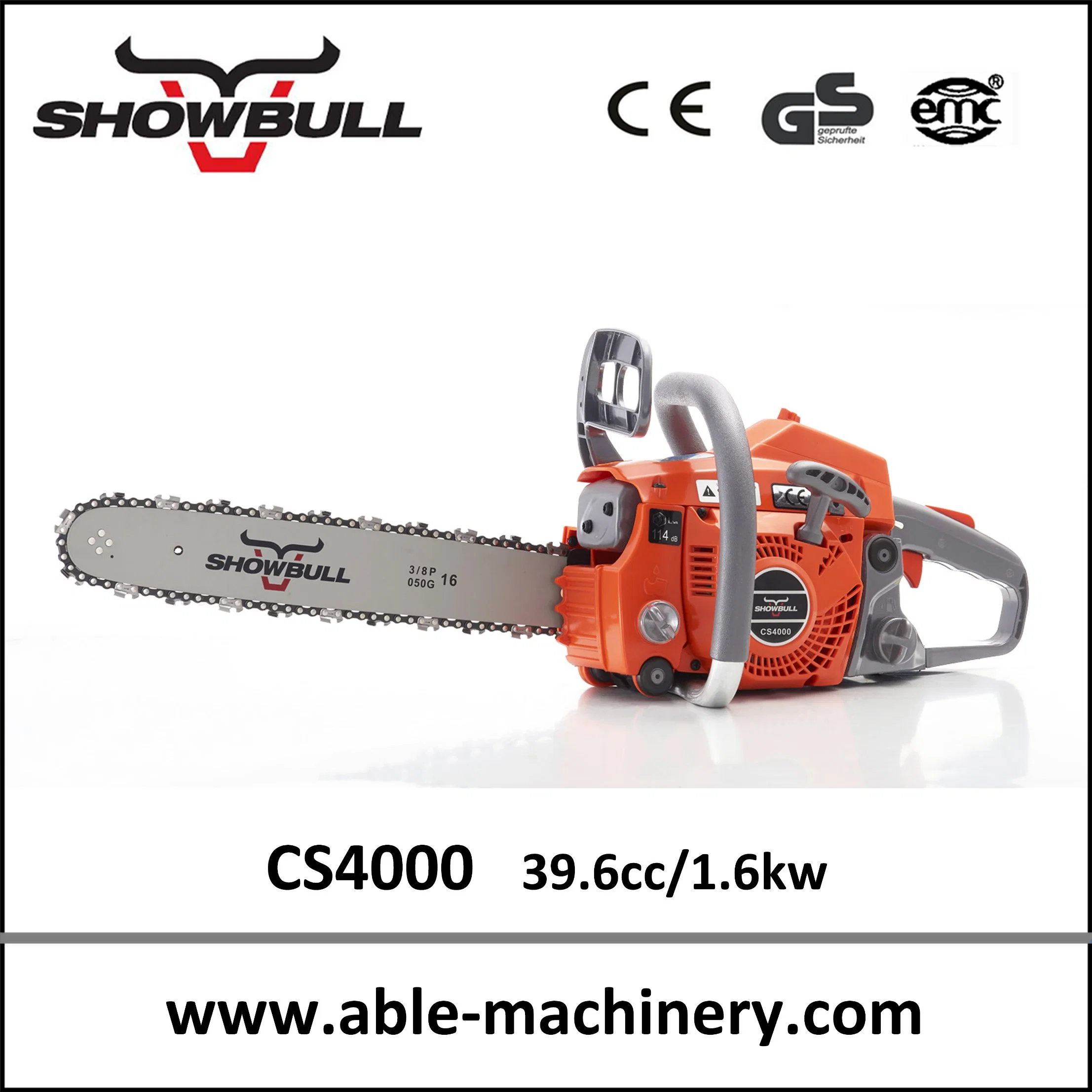 Barato gasolina Chainsaw 4000 para la venta, herramientas de jardín para el corte de madera