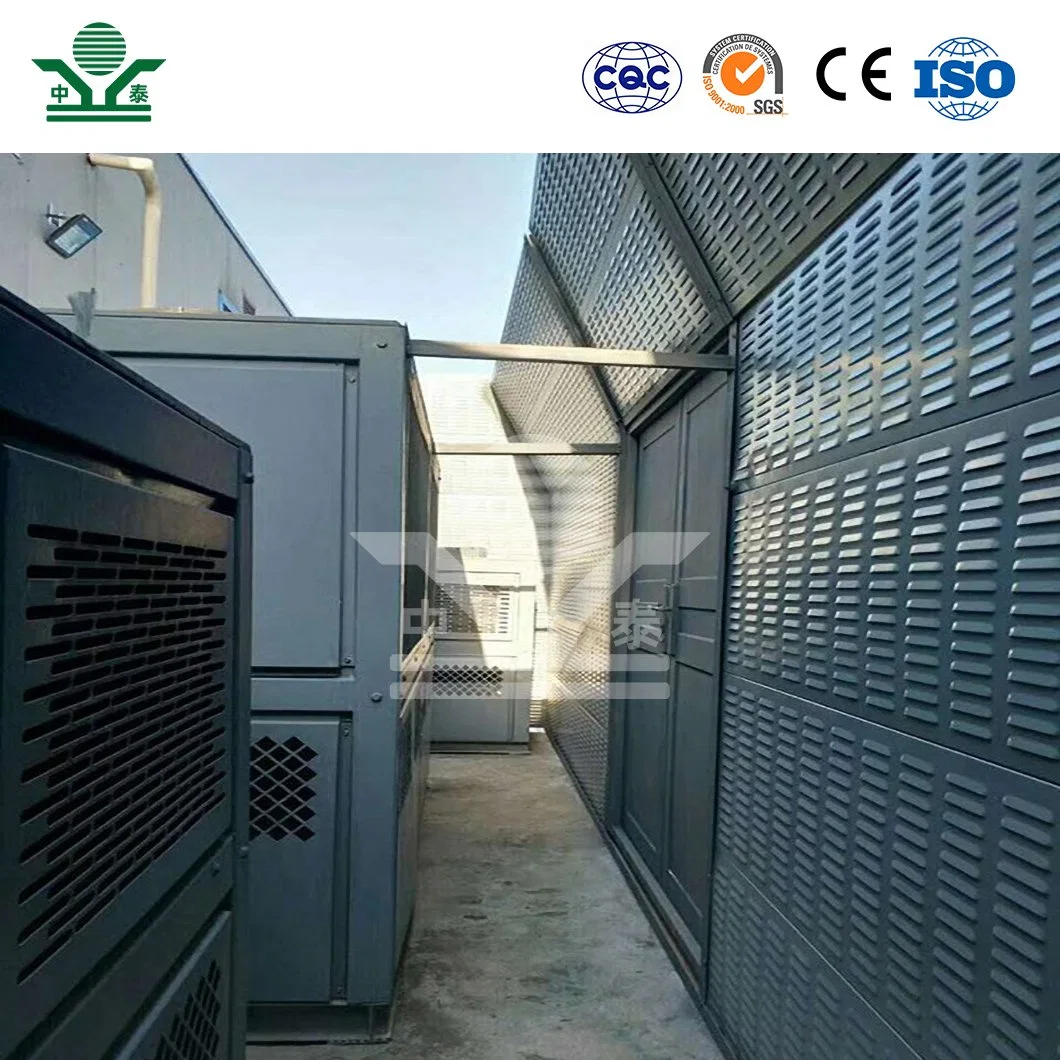 Zhongtai Garden Sound Barrier China grossistas Barreira acústica galvanizou parede Barreira de som para exterior para ar condicionado