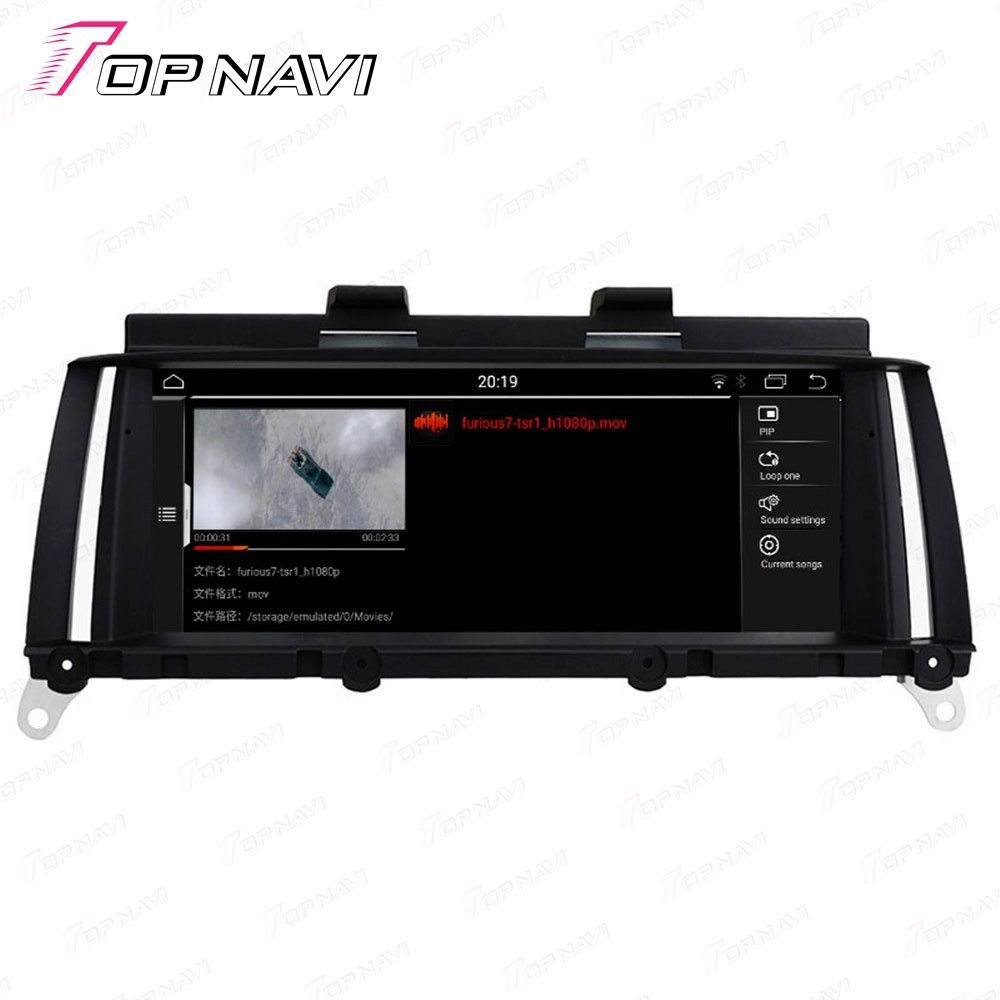 Heißer Verkauf 2 DIN Auto Android Video GPS Navigation für Serie X3/X4 F25/F26 2013 2014 2015 2016 Wireless Vertical Touch Angezeigt