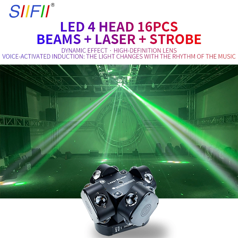 Mini Super Color LED Laser DJ Effect Light Multi Color Disco Light