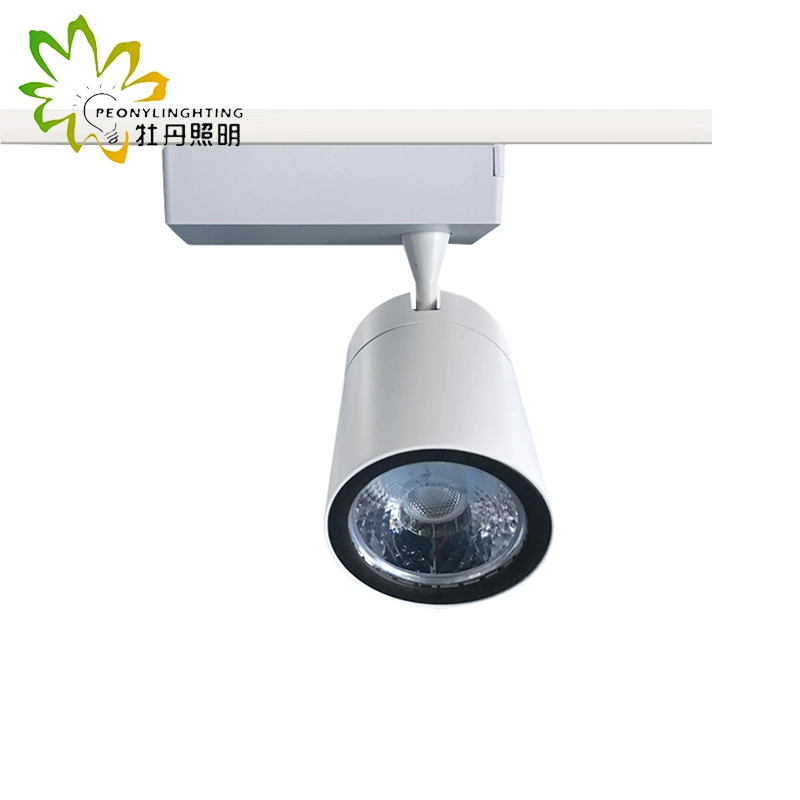 Good Quality 100-240V COB LED Track Lamp 25W with 15-24 Degree Beam Angle