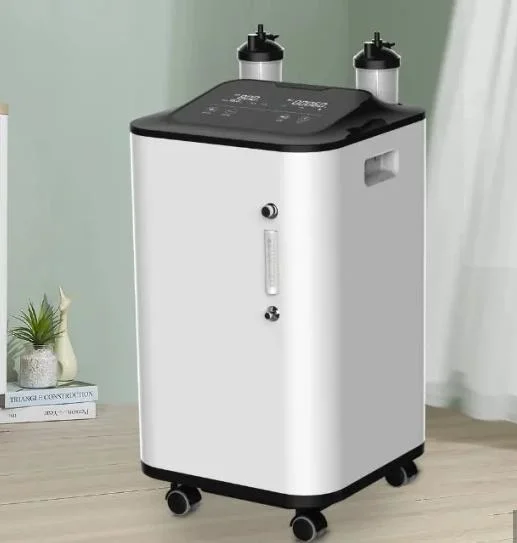 Portable Double-Flow-10L Oxygen Concentrator with Nebulizer