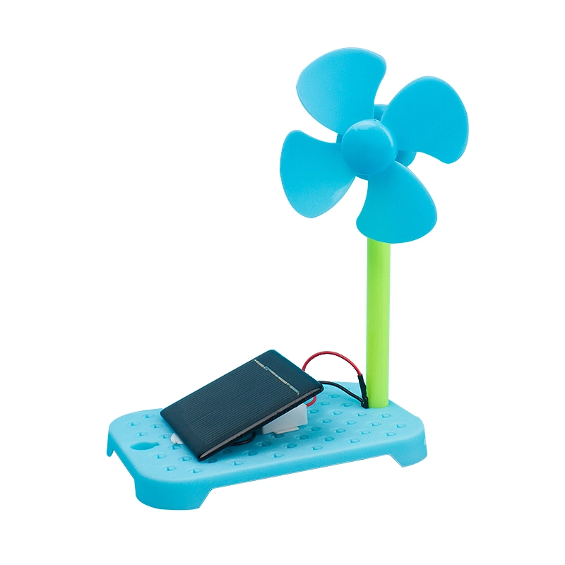 Factory Wholesale Small Solar Power Fan Education Toys for Kids Learning Kit