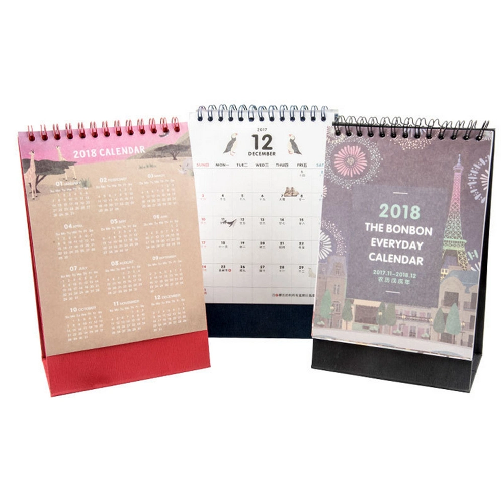 High quality/High cost performance  Customized Desk Calendar Printing Service