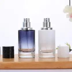 Top Selling 30ml 50ml Red White Amber Fragrance Scent Glass Bottle Refillable Perfume Bottle