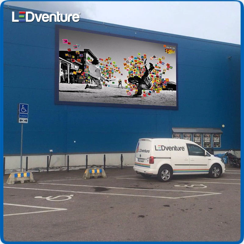 Полноцветная наружная реклама в помещении Аренда изогнутого окошка для плакатов SMD Экран телевизора со светодиодным дисплеем