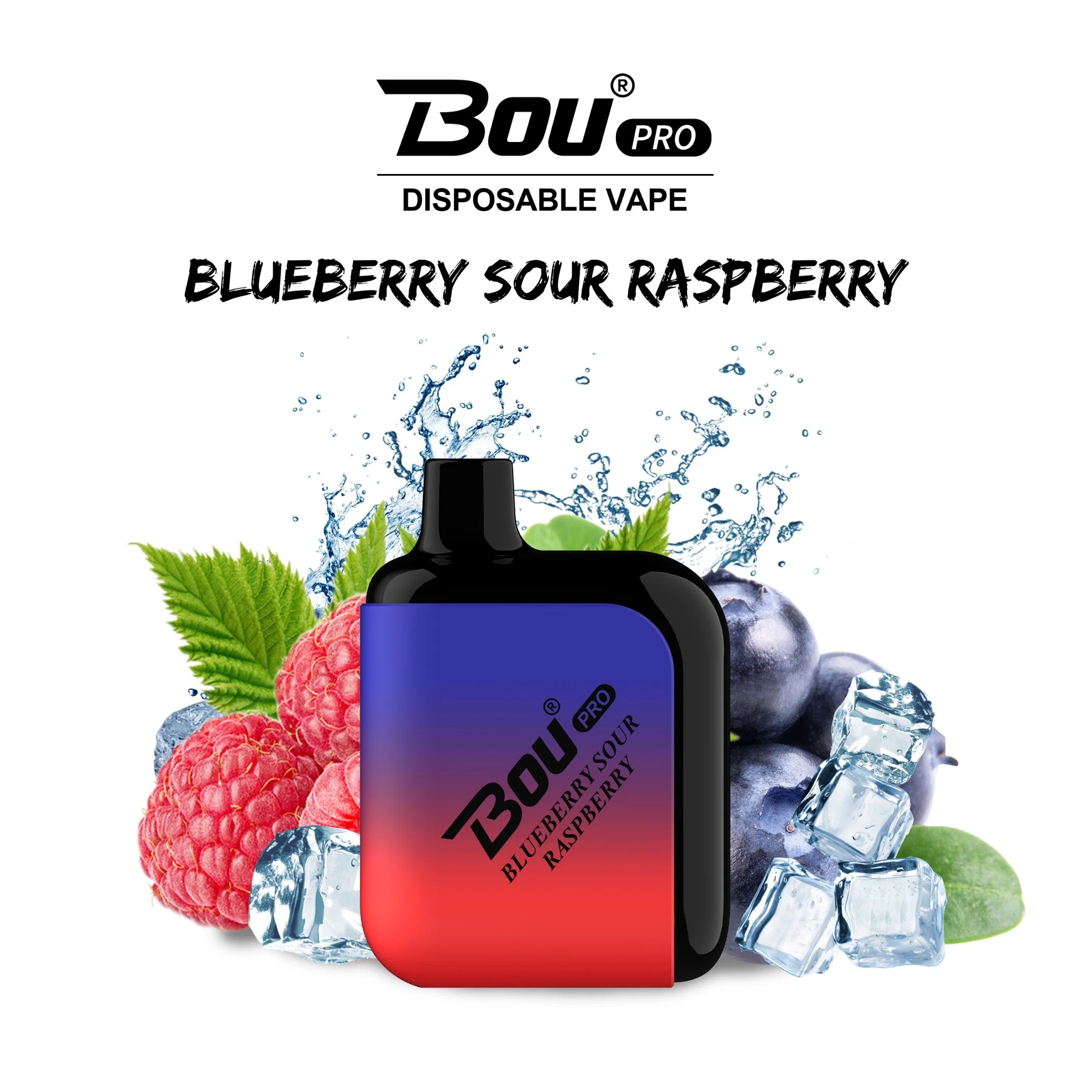 Bou PRO Brand 7000 Puffs cigarrillos electrónicos en 29 tipos Fruta VAPE