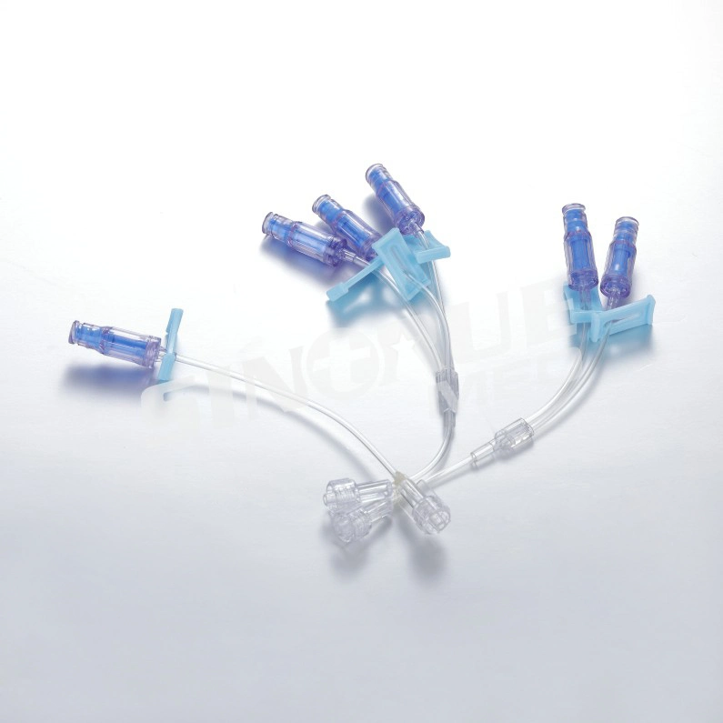 Hospital Medical Extension Line with Positive Pressure Needle Free Connector