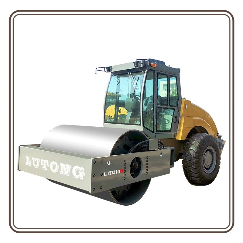 10-Ton Full Hydraulic Single Drum Vibratory Wide Wheel Road Roller