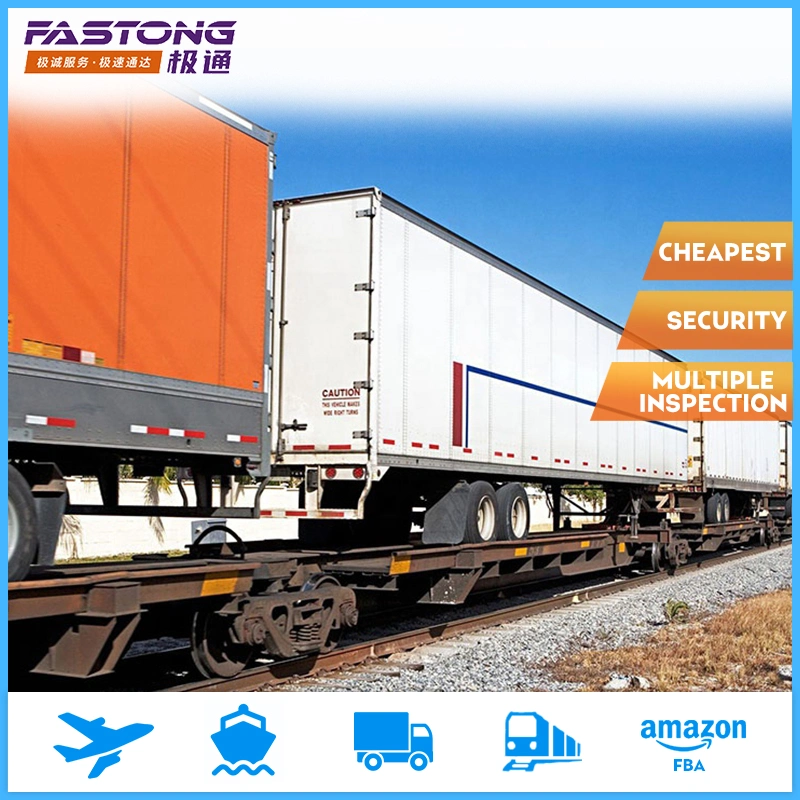 Alibaba Professional Freight Logistics Express Amazon Railway Logística de Amazon Servicio de envío De China a Rusia tarifa barata