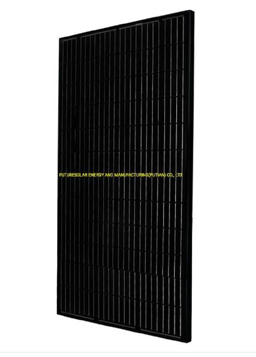 Panneau solaire monofacial noir complet de 365W pour la maison Ja Solar