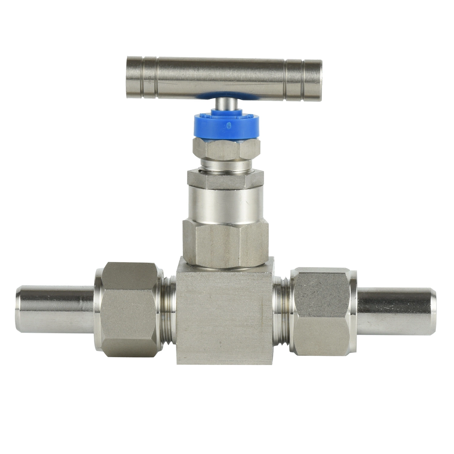 6000psi SS316 1/2 NPT Adjustable Female Straight Ty Needle Valve