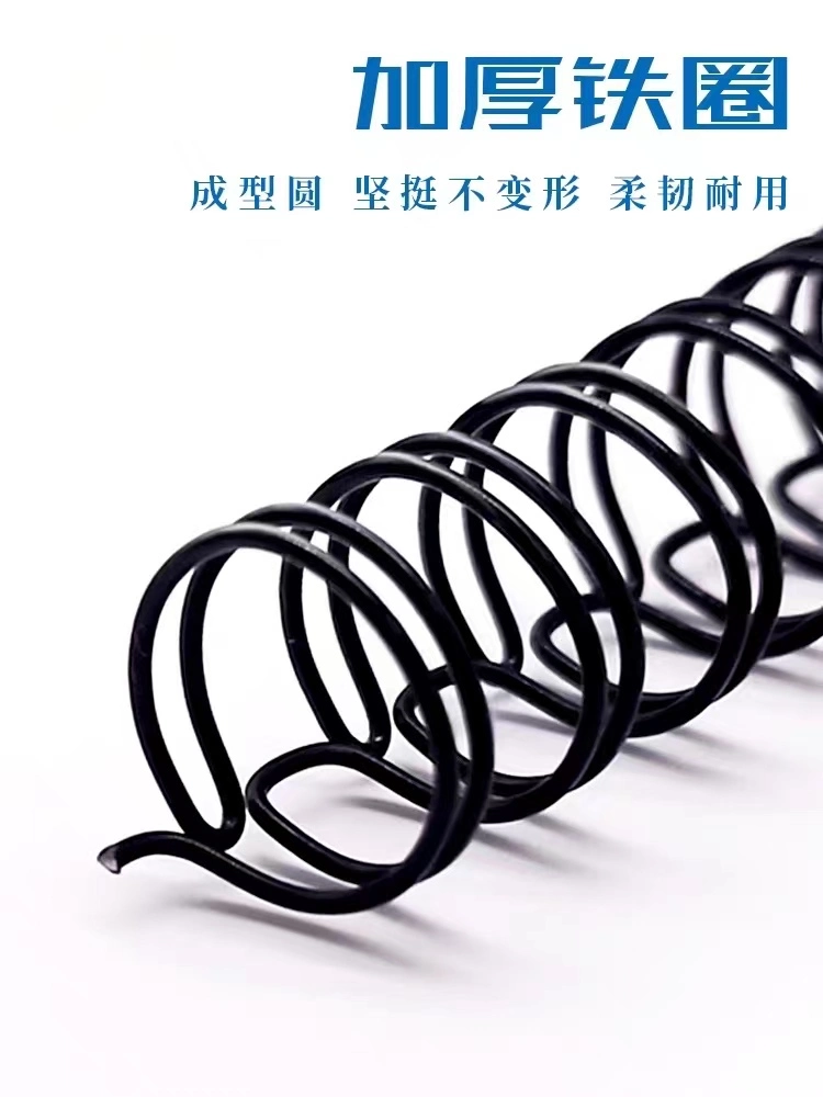 De Hierro galvanizado recubierto de nylon de Doble Lazo vinculante el cable de acero o de la bobina de Twin Ring