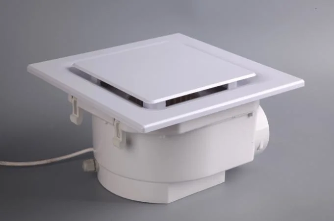 6 Inch 220V High Power Bathroom Kitchen Low Noise Ceiling Mounted Exhaust Fans with LED Light Ventilation Exhaust Fan