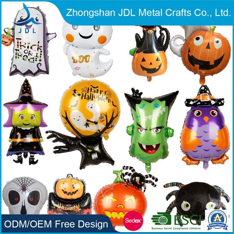 Factory Direct Sale Metal Festival Latex Birthday Party Latex Wholesale/Supplier Chrome Halloween LED Number Letters Animals Happy New Year Balloon