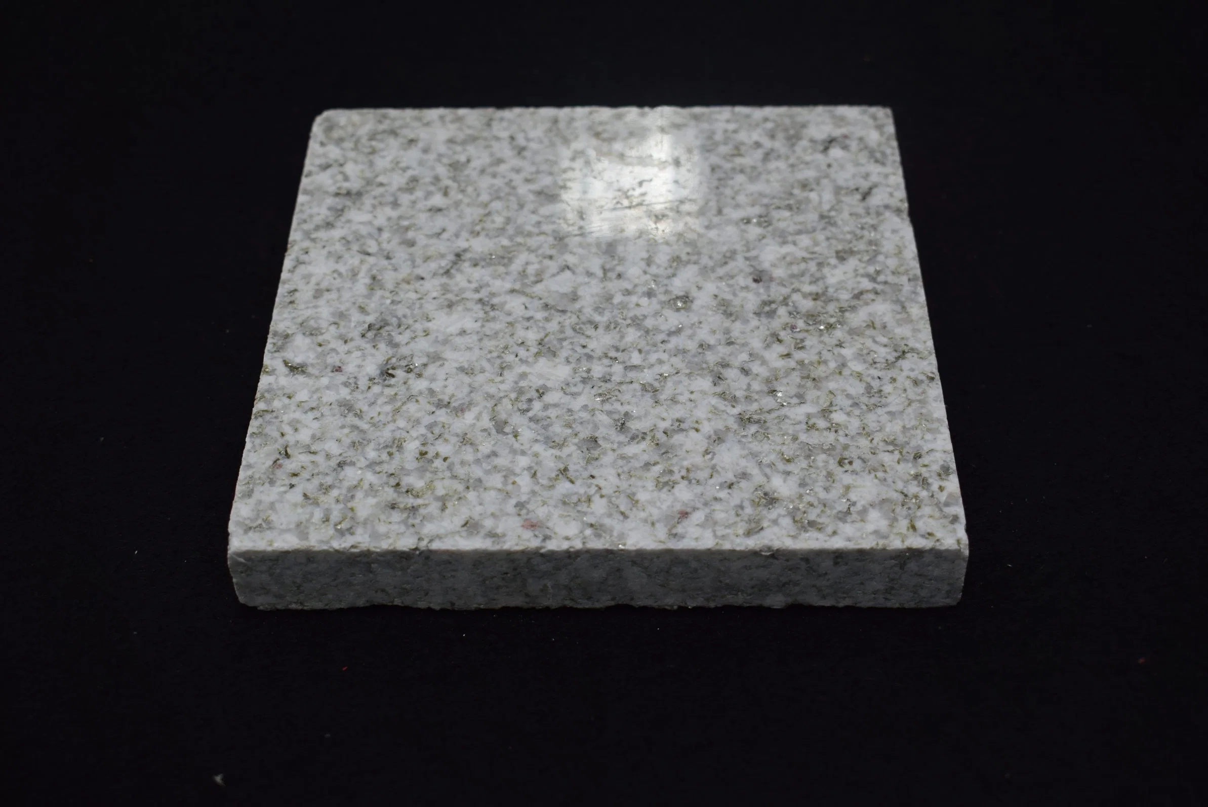 Natural Polished Kitchen Customized Grey Granite Countertop Stone