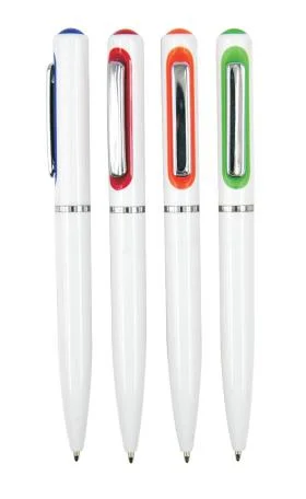 Twist School Supply Plastic Ball Pen for Promotion