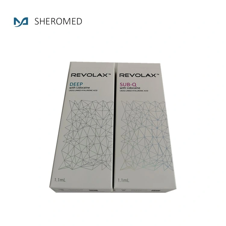 Un buen efecto coreano Revolax 1.1ml de relleno dérmico de ácido Hylauronic