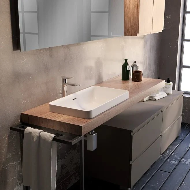 Hotel Modern Chinese Small Bathroom Cabinet Vanity