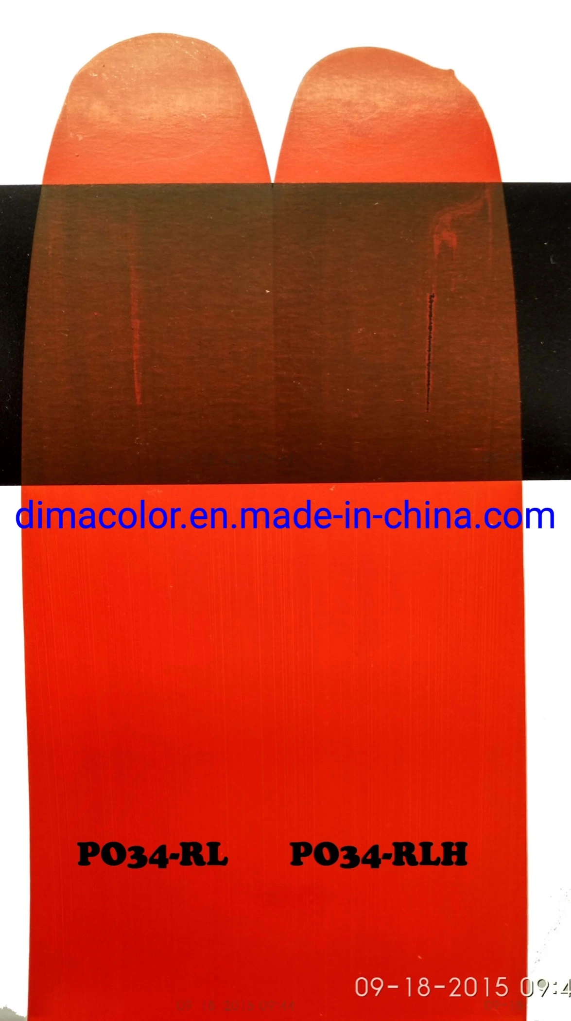 Paint Coating Plastic Pigment Orange 34 (Permanent Orange RLH)