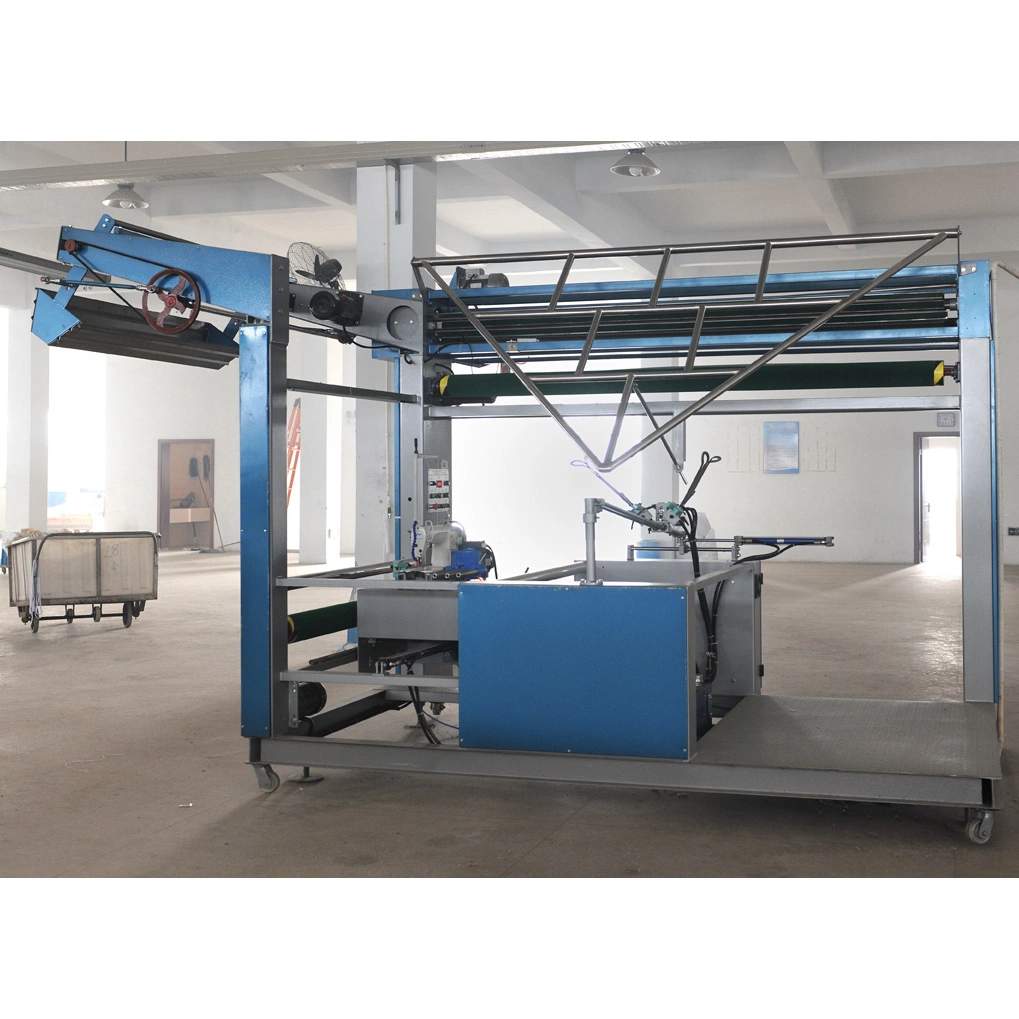 High Efficient Automatic Fabric Folding Double Tubed Machine