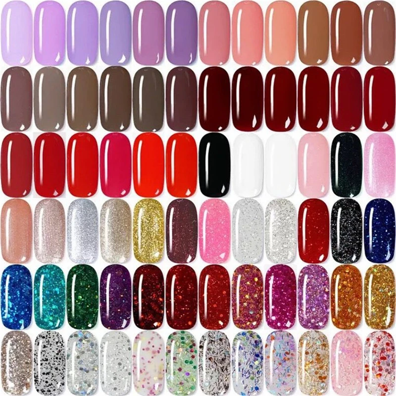 Factory Private Label Shiny Cosmetics 15ml Soak off Gelpolish Color UV LED Gel Polish Nail Glue