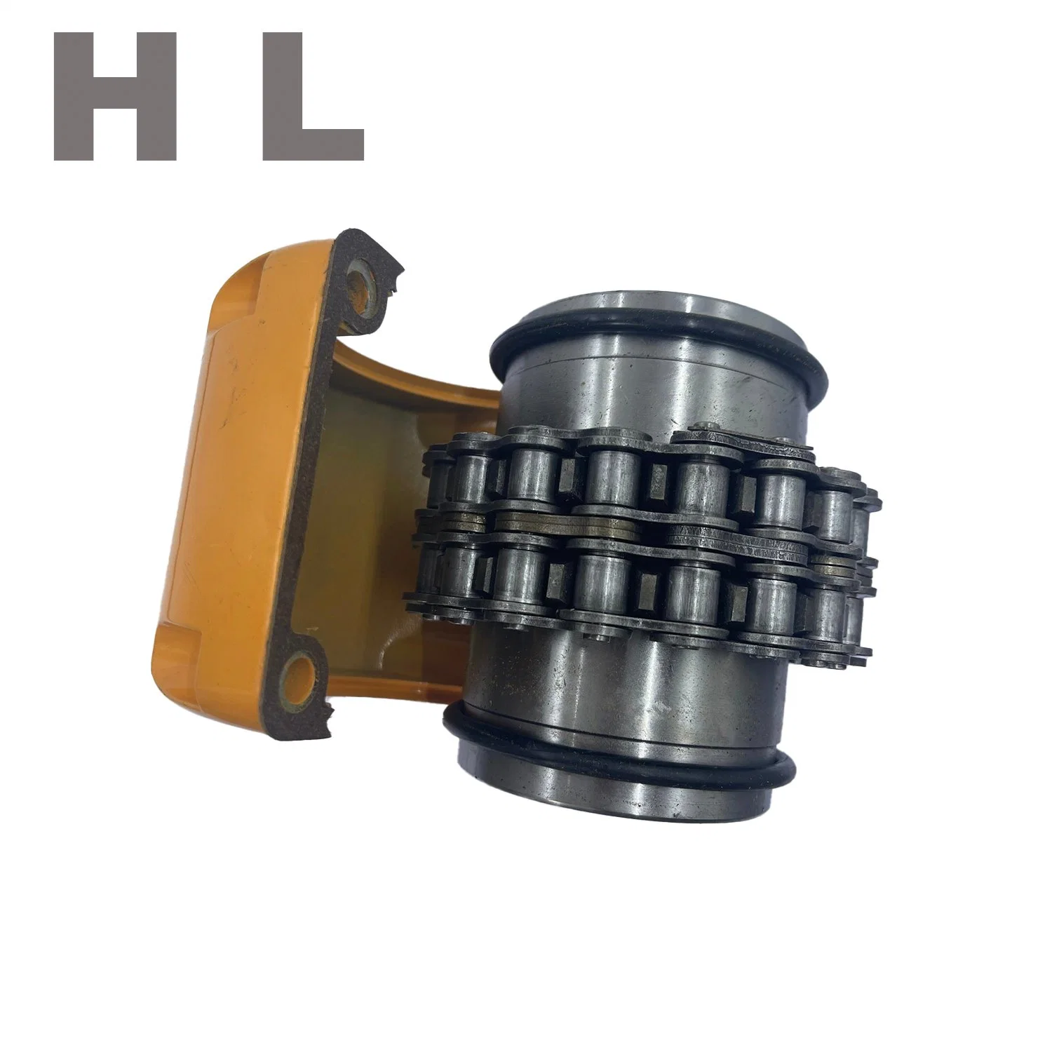 Machinery Part Roller Chain Coupling Aluminum Case with Sprockets Shaft Flexible Coupling KC6018