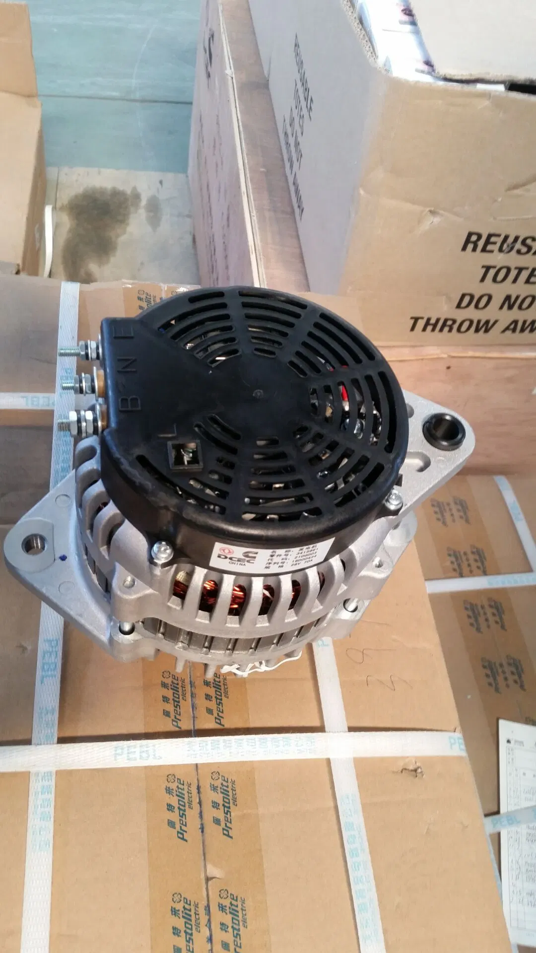 Cum-mins alternador de motor diesel para juegos generadores 3935530 24V 70A M11 Generador del motor
